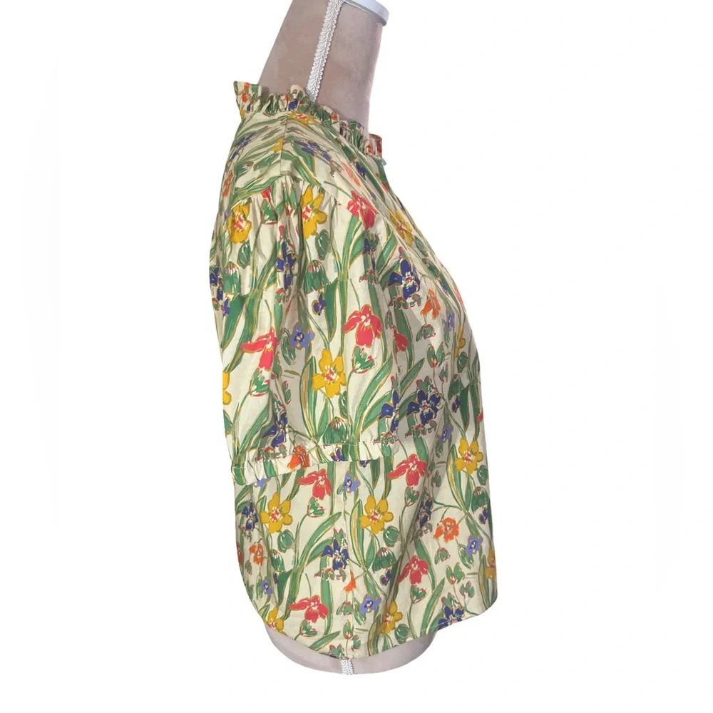 Taylor Tillman New York NWT Ruby Top in Floral Symphony Size M - Picture 7 of 7